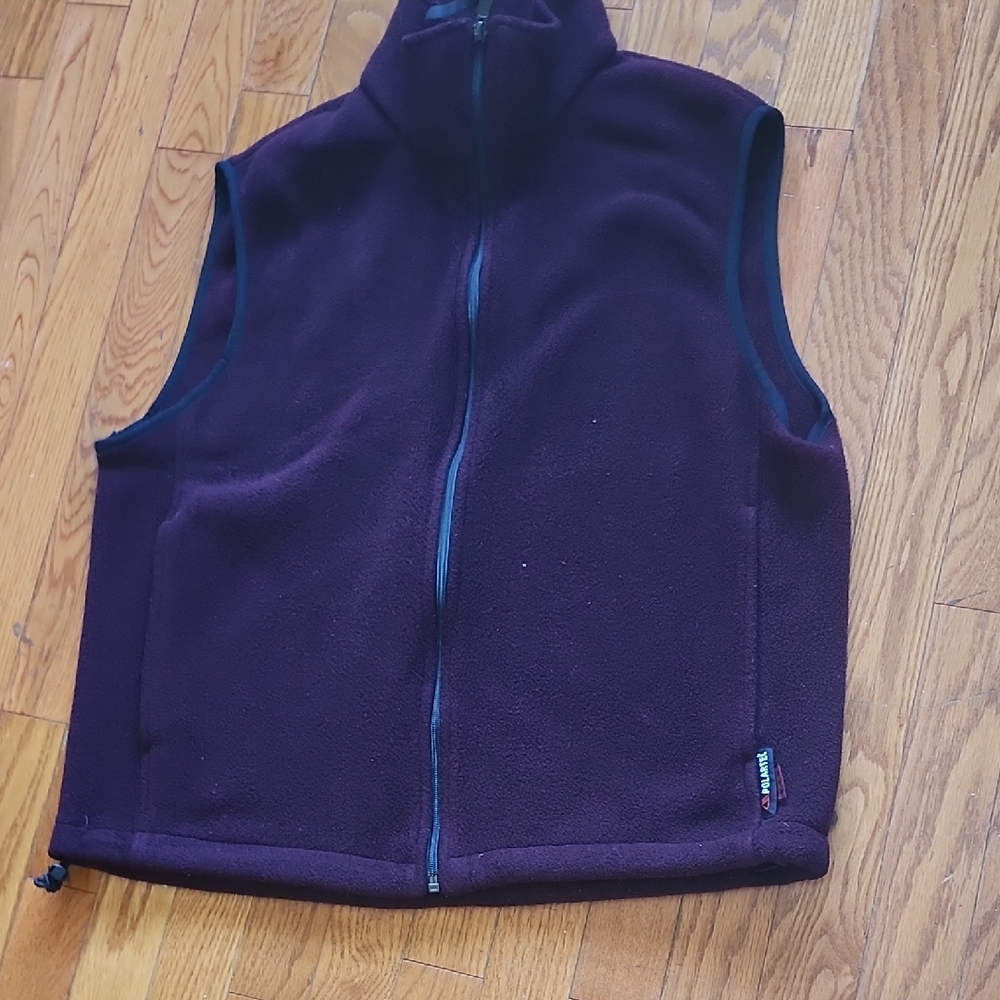 Woolrich Deep Purple Fleece Vest